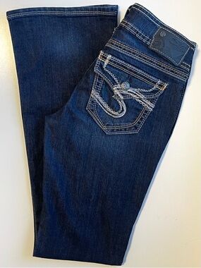 Suki Surplus Jeans - Dark Wash & Bootcut - Size 25 | 32